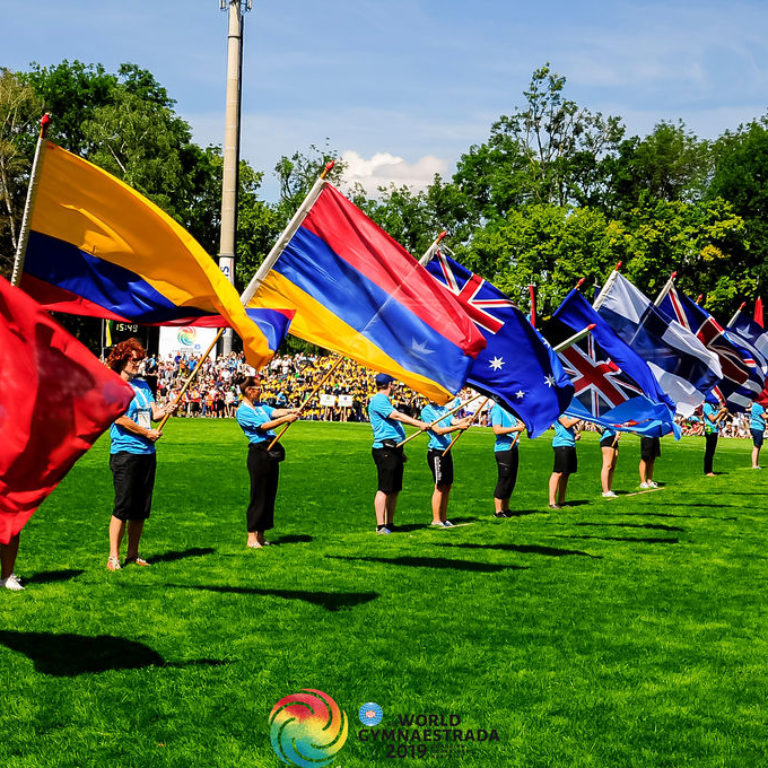 Eröffnung Weltgymnaestrada 2019, Birkenwiese Dornbirn (c) Fototeam Digital