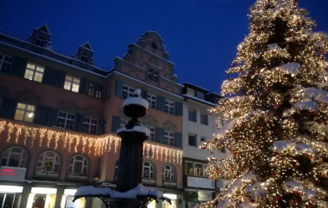 Christbaum, Weihnachten in Bregenz, Vorarlberg (c) cs / Vorarlberg Tourismus GmbH
