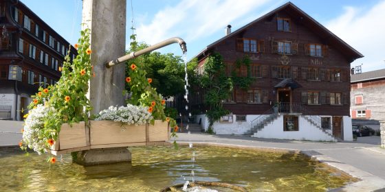 Dorfplatz Schwarzenberg, (c) Marco J. Rusch, Schwarzenberg Tourismus