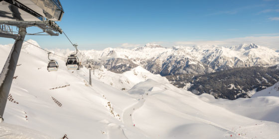 Skiing Vorarlberg, Hochjoch Totale Montafon (c) Montafon Tourismus