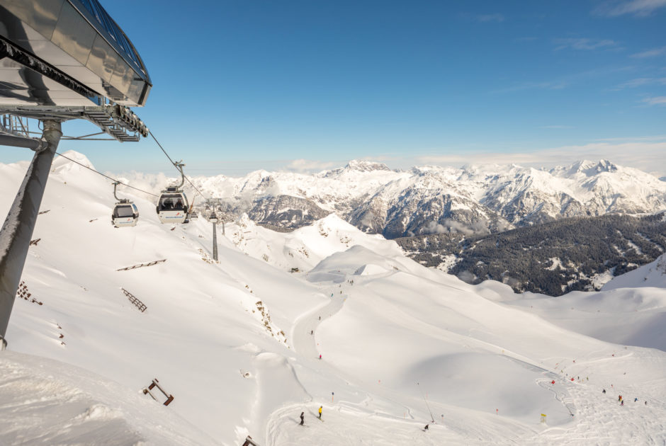 Hochjoch Panoramabahn Bergstation © Patrick Dopfer / Vorarlberg Tourismus