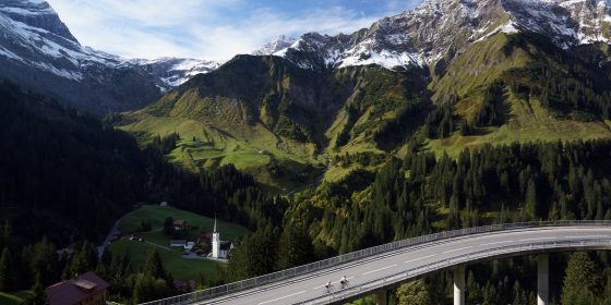 Über den Hochtannberg nach Warth und Schröcken; (c) Bregenzerwald Tourismus