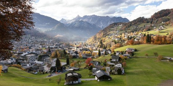Herbst in Schruns im Montafon (c) Stefan Kothner, Montafon Tourismus