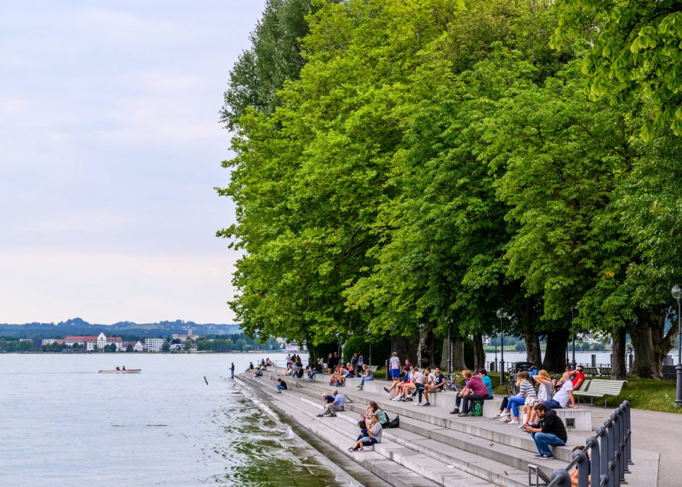 Am Molo in Bregenz © Gregor Lengler / Vorarlberg Tourismus