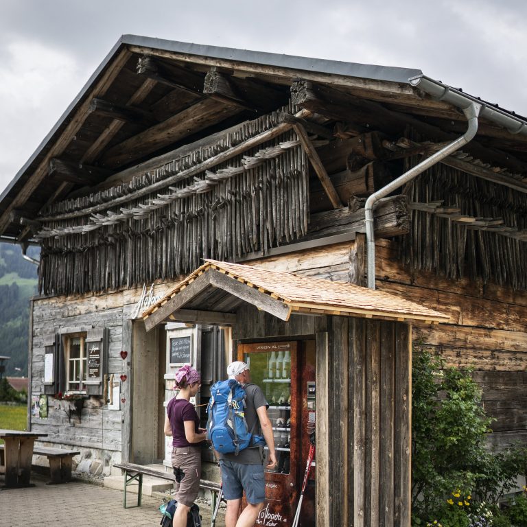 Automat am Hoflaada in Mittelberg © Dietmar Denger / Vorarlberg Tourismus