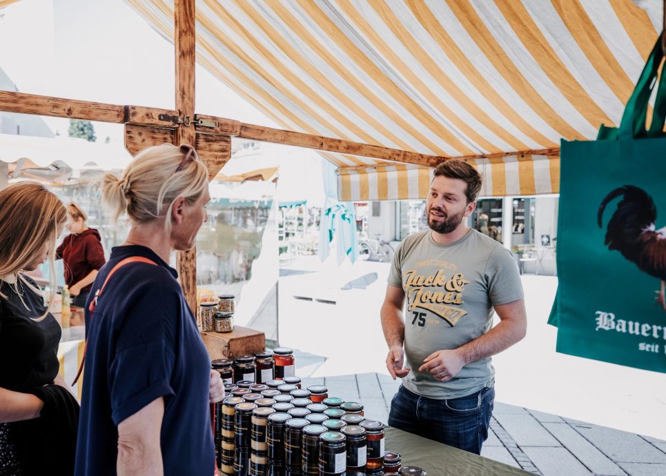 Matthias Neuhauser Honig Wochenmarkt © Angela Lamprecht / Vorarlberg