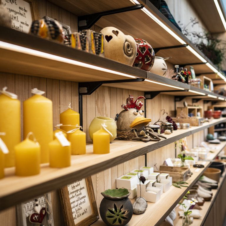 Shop in der Propstei St. Gerold © Dietmar Denger / Vorarlberg Tourismus