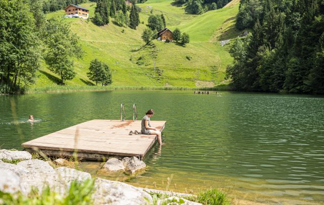 Seewaldsee Badesteg