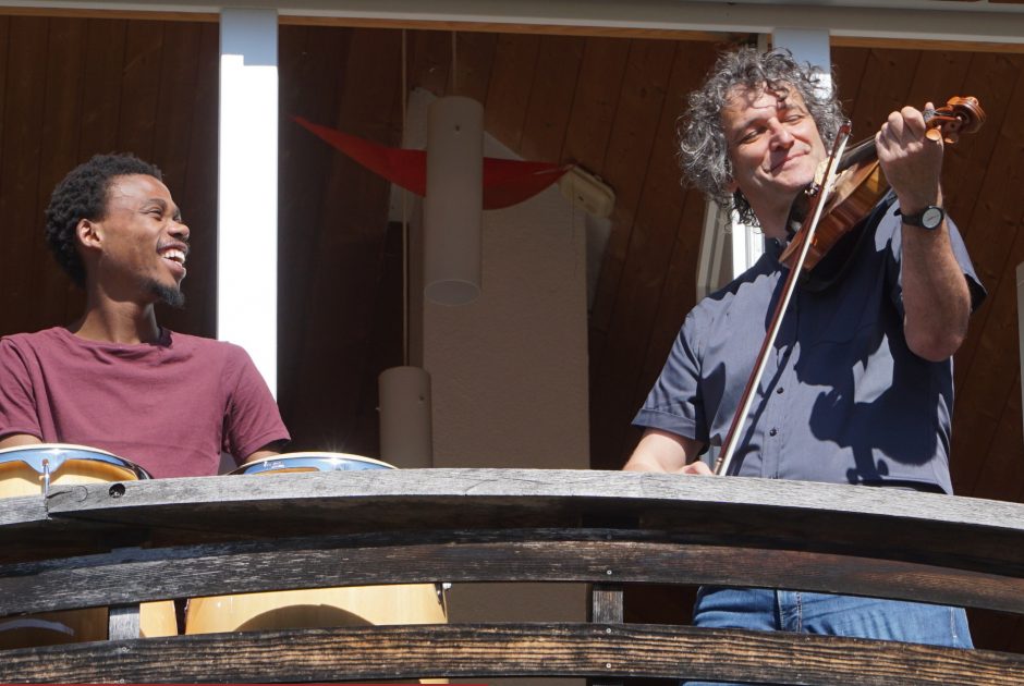 Pfortebalkon, Musik in der Pforte, Klaus Christa (c) Musik in der Pforte