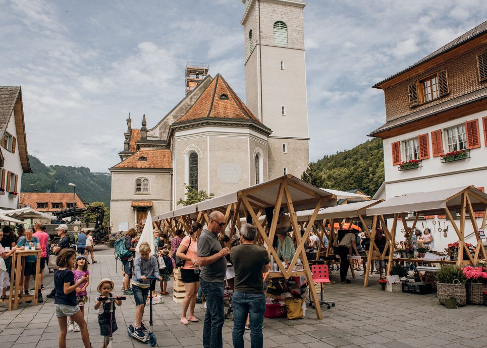 Wochenmarkt Bezau (c) witus