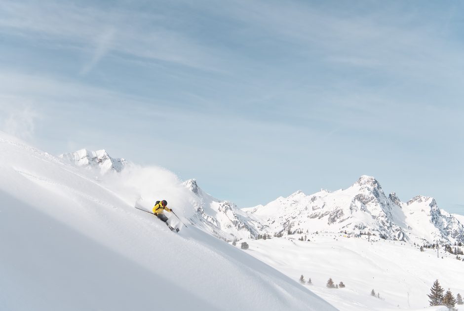 Salober North Face, Winterurlaub in Vorarlberg (c) Julian Rohn I Skilifte Schröcken