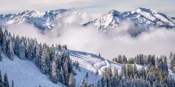 Winterlandschaft Niedere Andelsbuch (c) Nora Fröhlich - Bregenzerwald Tourismus
