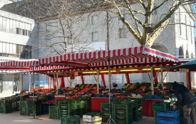 Markt im Frühling in Bregenz (c) cs I Vorarlberg Tourismus