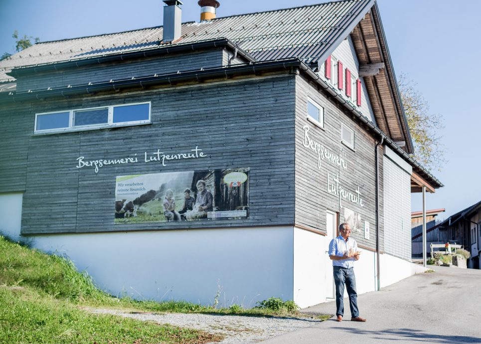 Bergsennerei Lutzenreute mit Rudolf Sagmeister © Anja Fontain / Vorarlberg Tourismus