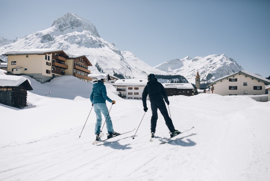 Ski fahren in Lech Zürs am Arlberg