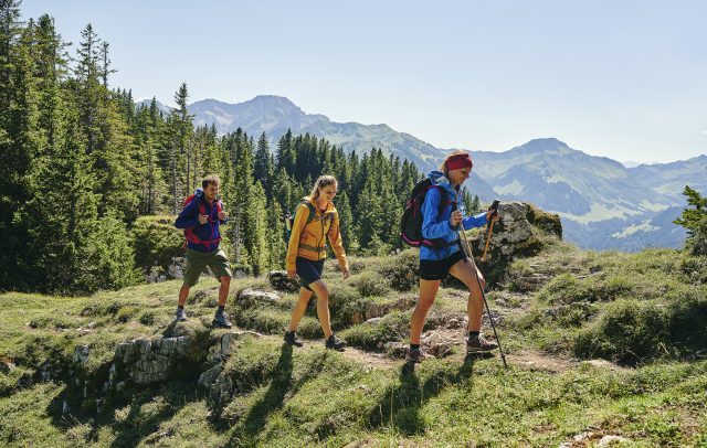 Hiking in the Bregenzerwald © Alex Kaiser / Bregenzerwald Tourismus
