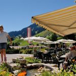 Gasthof Alpenblick Sommer Terrasse