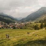 Das Etappenziel Lech am Arlberg