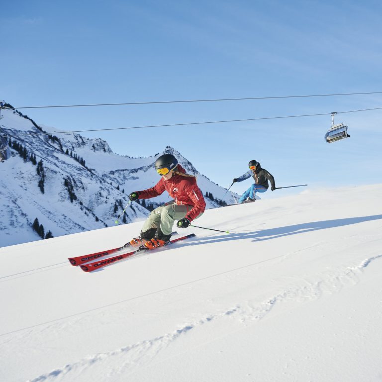 Skigebiet Damüls-Mellau, Skiing in Bregenzerwald, Vorarlberg (c) Alex Kaiser-Bregenzerwald Tourismus