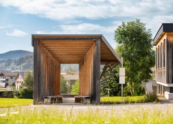 BUS:STOP Krumbach, Haltestelle Glatzegg (c) Rupert Mühlbacher - Bregenzerwald Tourismus