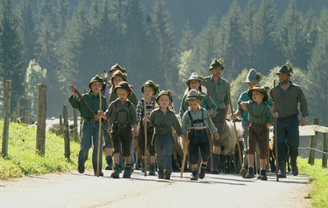 Alpabtrieb © Ludwig Berchtold / Vorarlberg Tourismus