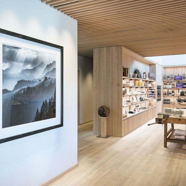 Propstei St Gerold bietet Kunst und Kulinarik und einen Shop für regionale Produkte (c) Lukas Hämmerle