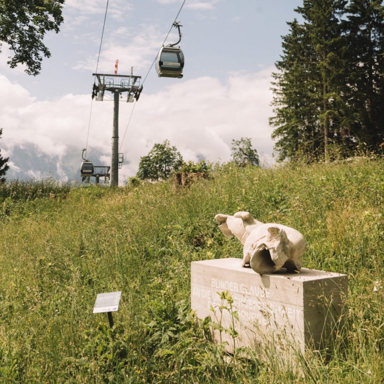 Alpine Art längstentschwunden Christoph Getzner und Markus Getzner © KIRSTIN TOEDTLING / Vorarlberg Tourismus