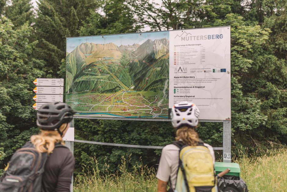 Muttersberg Tafel © Kirstin Tödtling / Vorarlberg Tourismus
