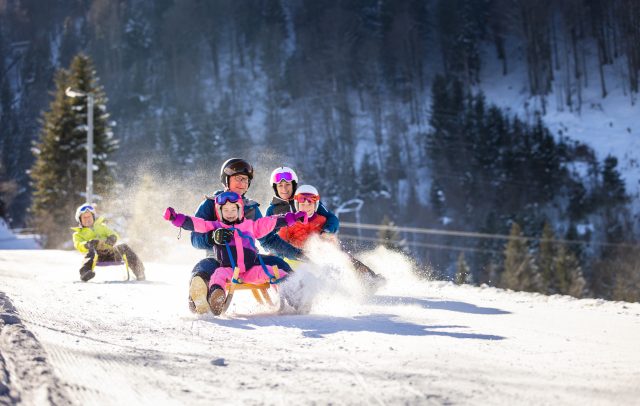 Rodeln am Golm © Stefan Kothner / Montafon Tourismus Gmbh
