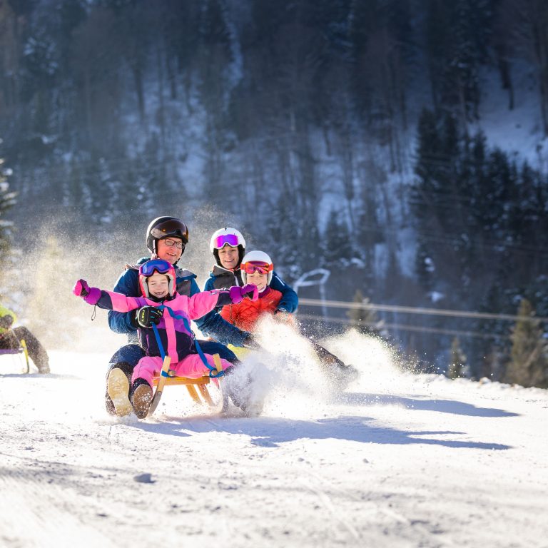 Rodeln am Golm © Stefan Kothner / Montafon Tourismus Gmbh