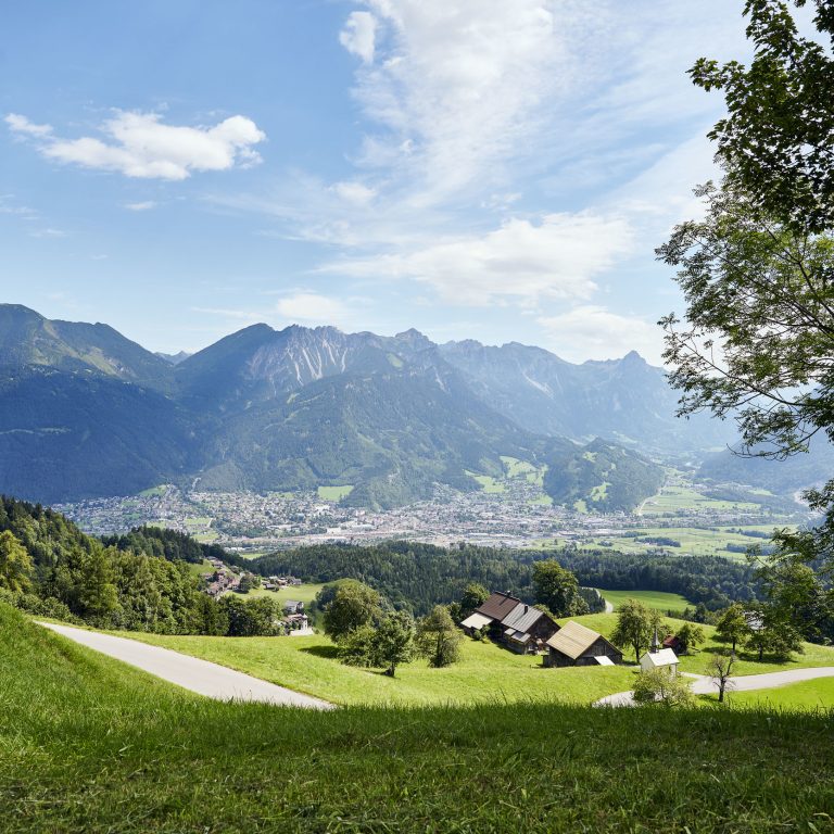 Blick auf Bludenz (c) Alex Kaiser - Alpenregion Bludenz Tourismus GmbH