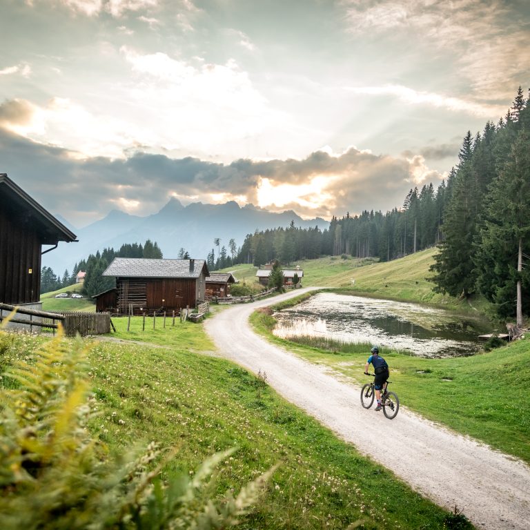 Biketour rund um den Itonskopf im Montafon © Saskia Bauer / Vorarlberg Tourismus