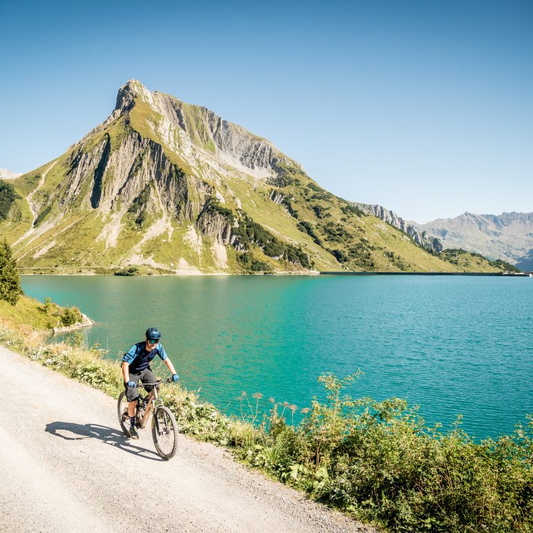 Biketour zum Spullersee © Saskia Bauer / Vorarlberg Tourismus