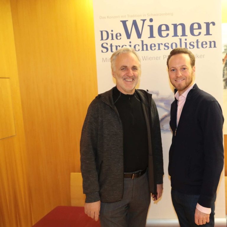 Rainer und Matthias Honeck im Angelika-Kauffmann-Saal in Schwarzenberg (c) 