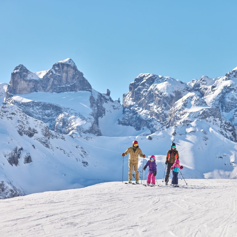 Familien Skitag im Montafon (c) Stefan Kothner I Montafon Tourismus