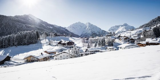 Kleinwalsertal in Winter