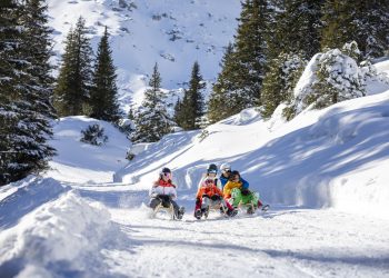 Rodeln im Gauertal (c) Stefan Kothner - Montafon Tourismus GmbH, Schruns