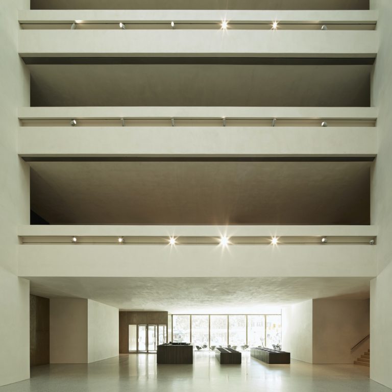 Vorarlberg Museum innen, Architektur Cukrowicz Nachbaur Architekten (c) Foto by Adolf Bereuter