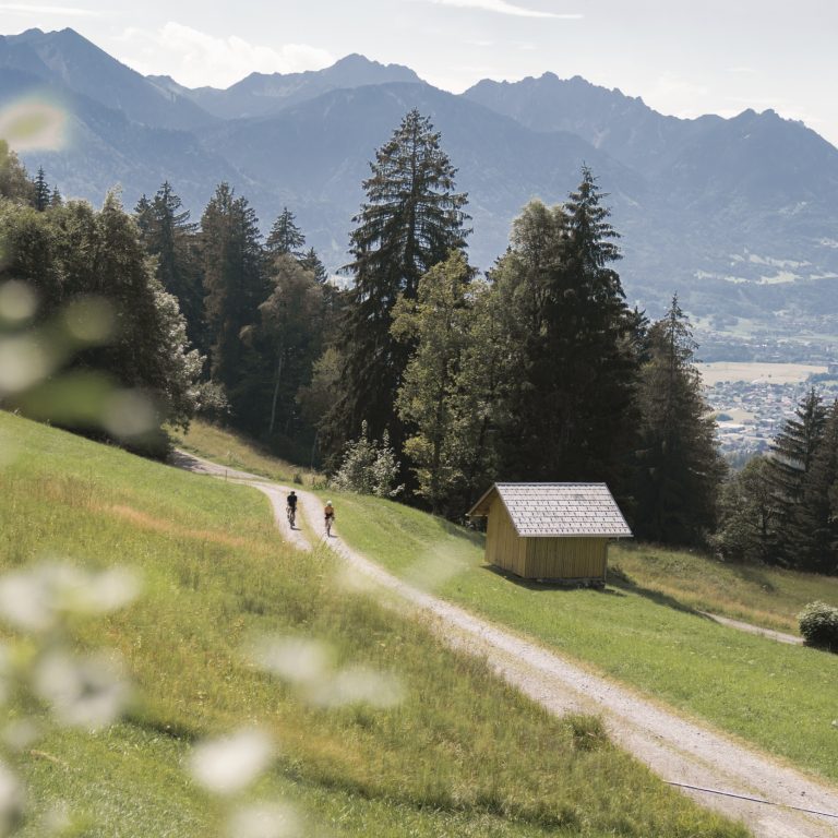 Gravelbike Grosses Walsertal © Janine Brugger / Vorarlberg Tourismus