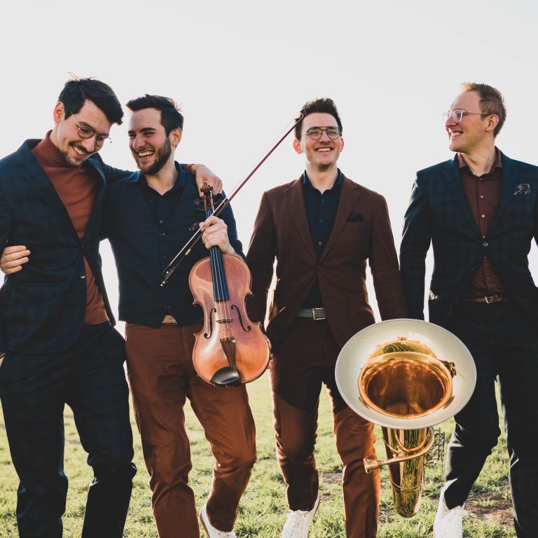 Die Hanke Brothers, ein Bekanntes Quartett, geplanter Auftritt bei der :alpenarte in Schwarzenberg