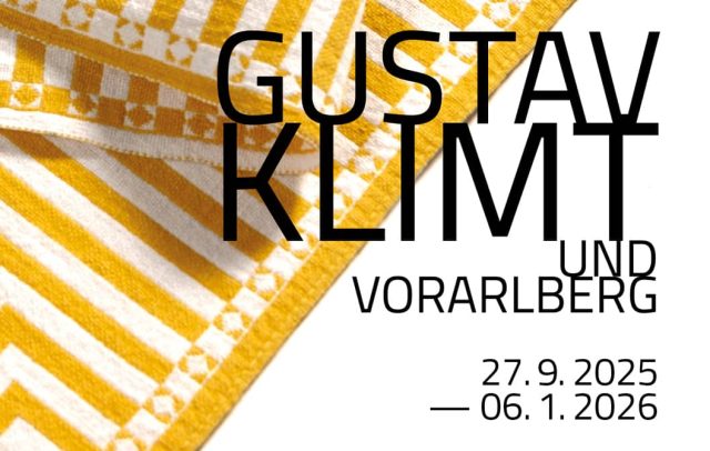 Einladungskarte für die Ausstellung in der ARCHE NOAH, Gustav Klimt Ausstellung in Hohenems, Ausstellungen in Vorarlberg